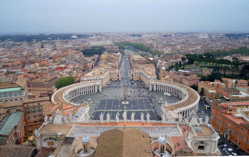 Vista da Piazza San Pietro