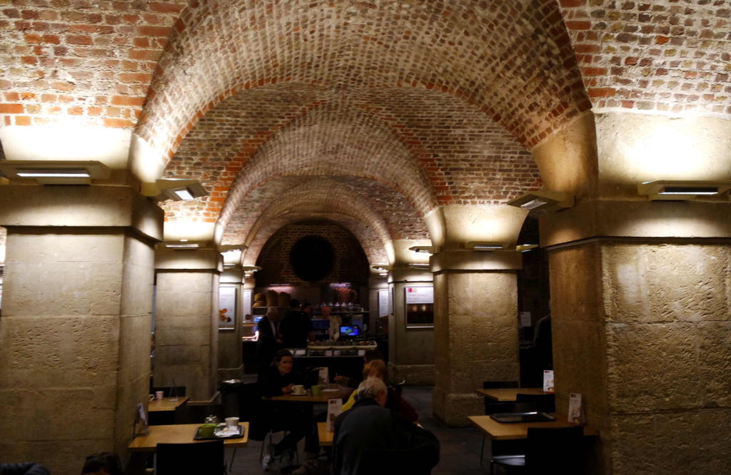 Cripta Café in the Crypt