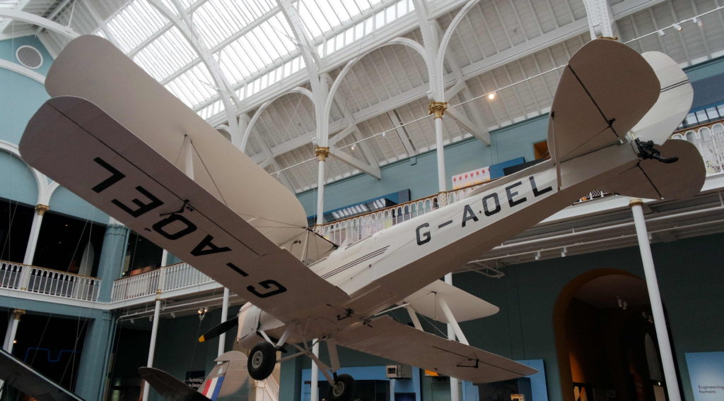 Aviões no museu nacional da escócia