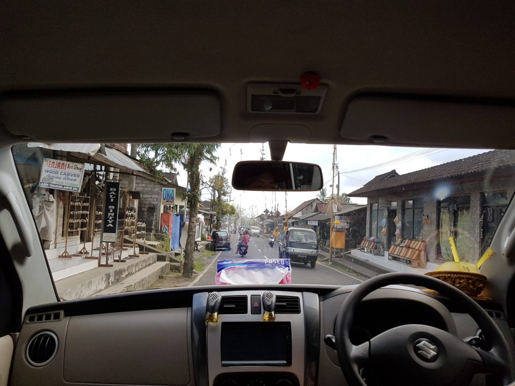 Motorista em Bali