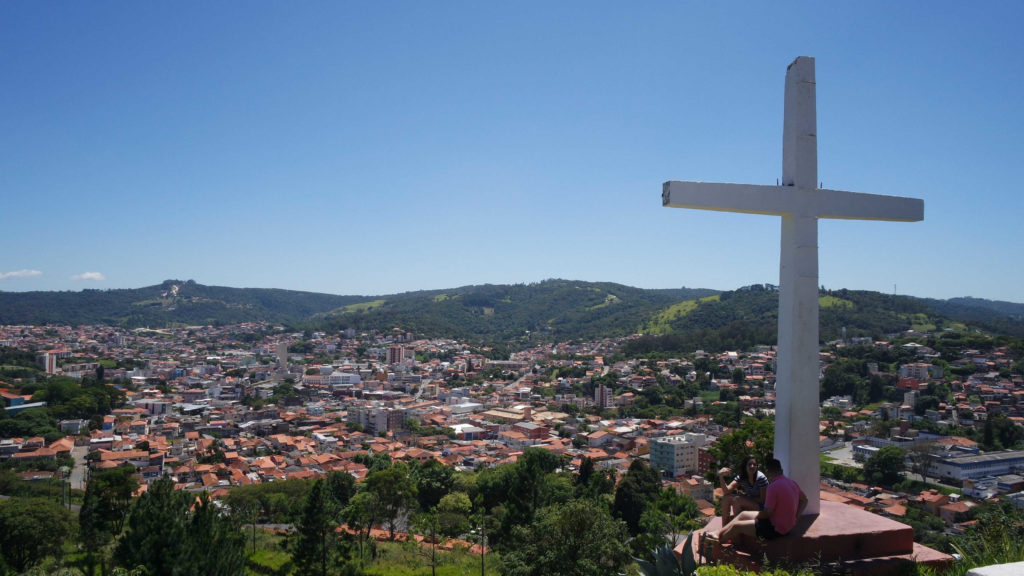 Morro do Cruzeiro, com a vista de São Roque