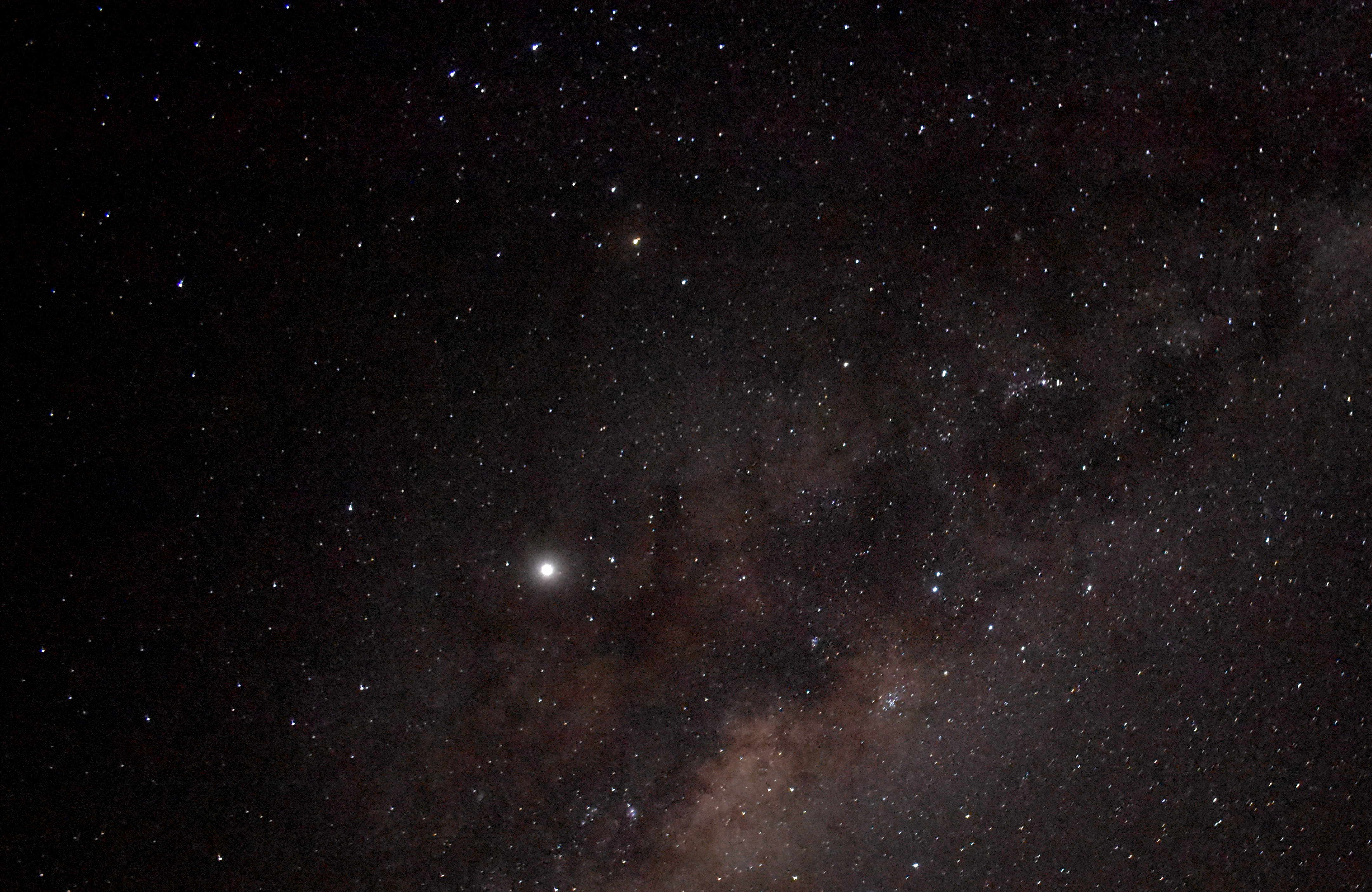 Céu estrelado no tour astronômico no Deserto do Atacama