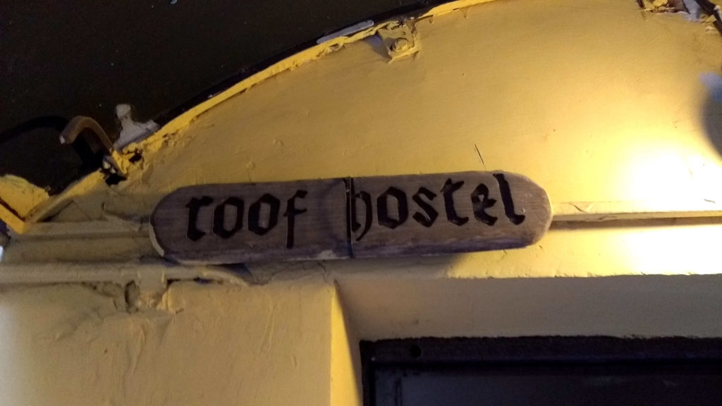 Roof hostel