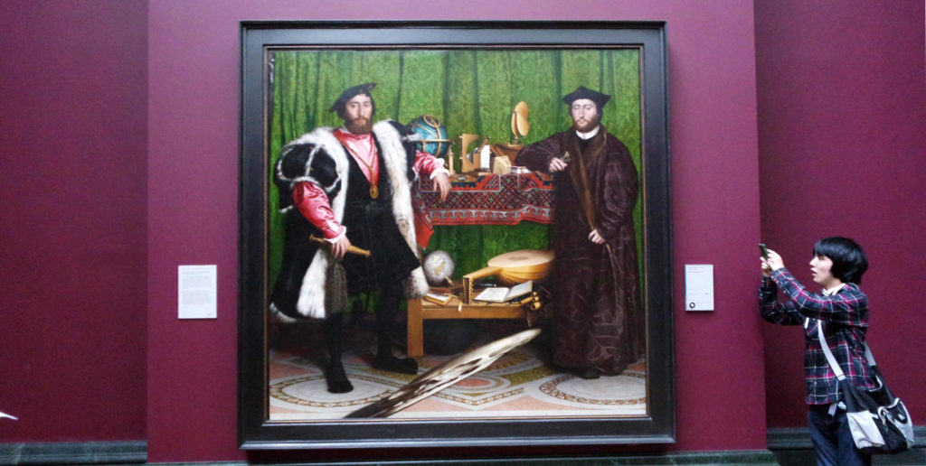 Os Embaixadores, de Holbein
