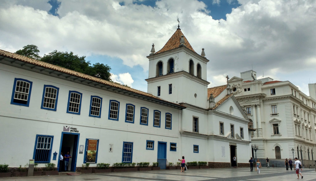 Pátio do Colégio, onde foi levantada a primeira construção de São Paulo, em 1554