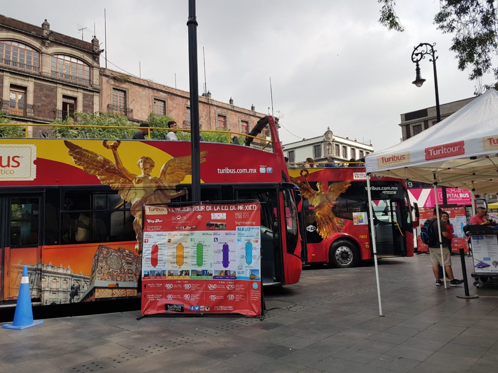 Ônibus turístico da Cidade do México