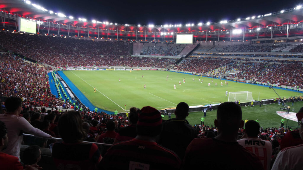 Jogo do Flamengo no Estádio do Maracanã